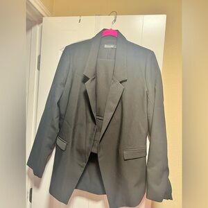 New York & Company Black Pantsuit